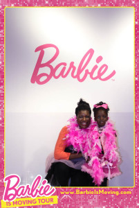 Jasmine and Nya on Barbie Runway