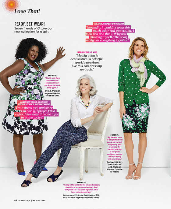 As Seen in March 2016 Edition of O Magazine