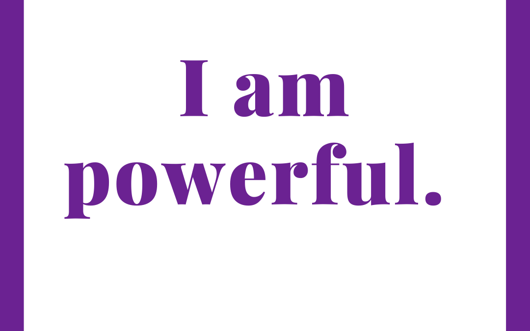 Weekly Affirmation for the Week of January 25, 2021